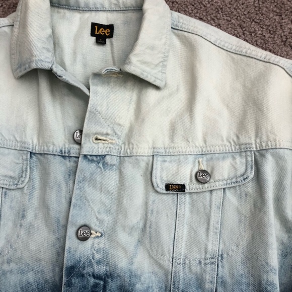 Lee Vintage Modern Ombre Oversized Denim Jacket - Picture 7 of 11